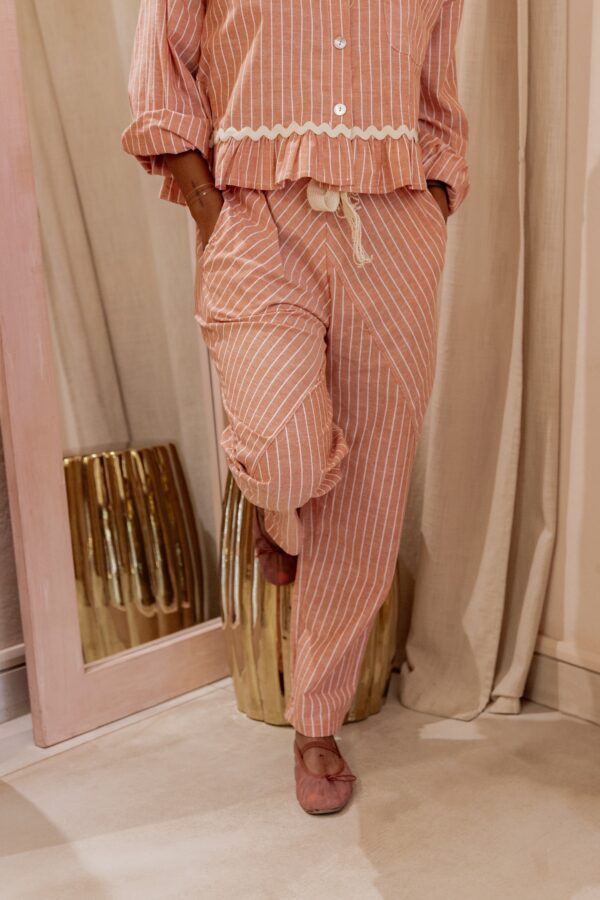 Pantalon rayé