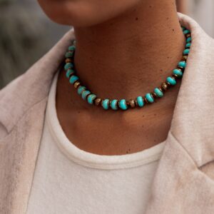 Collier turquoise