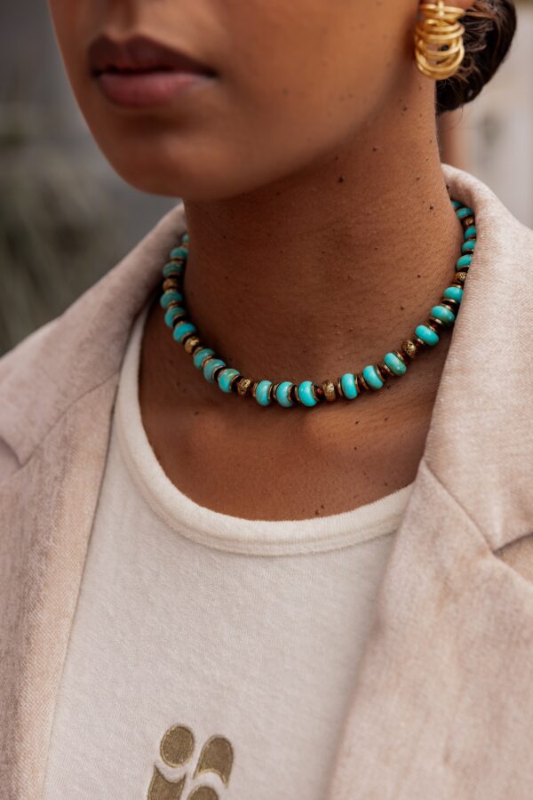 Collier turquoise